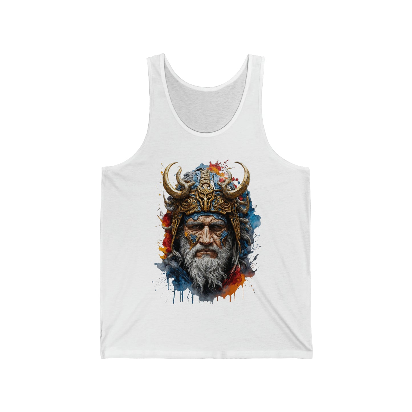 Odin Splatter Art Tank Top