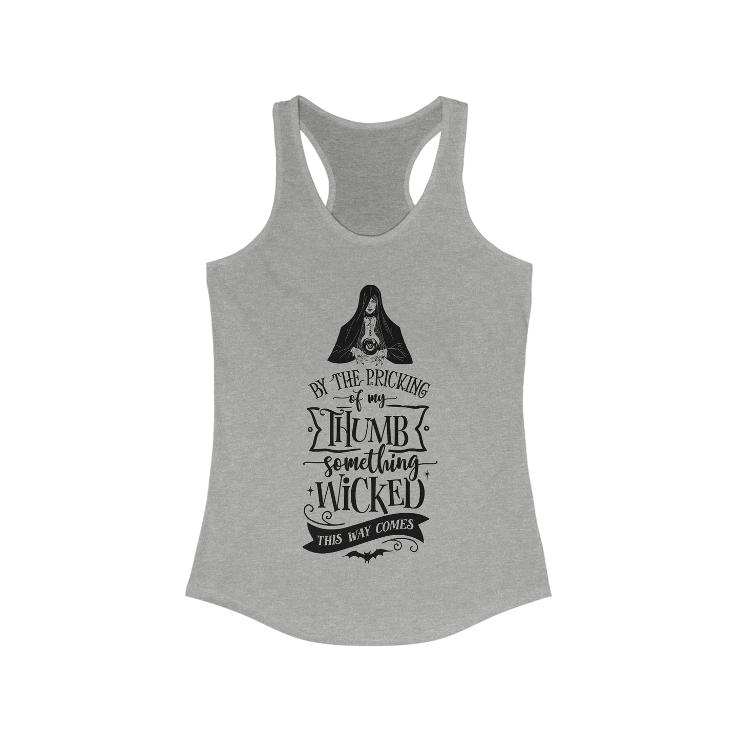 Halloween Wicked Quote Tank Top