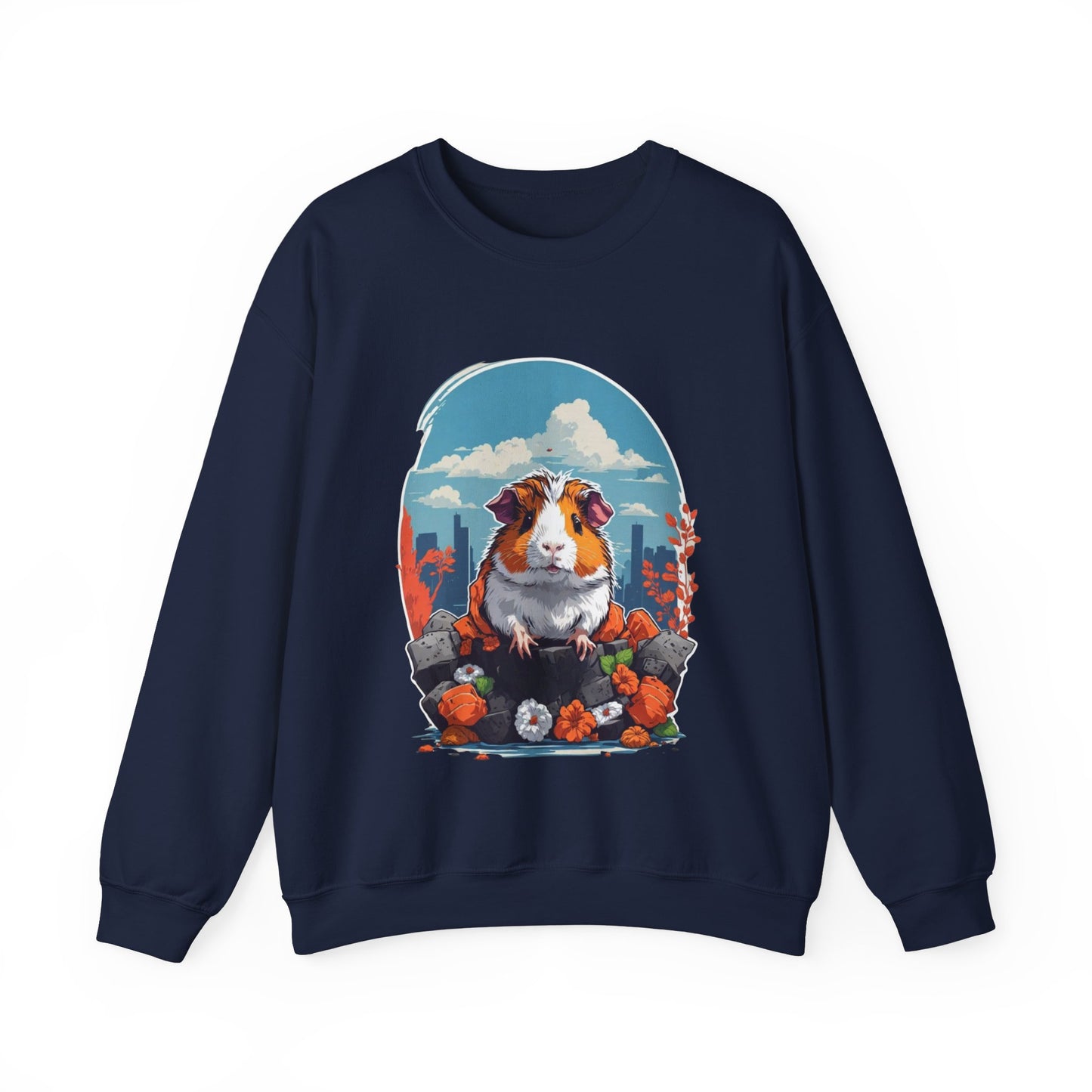 Guinea Pig Cartoon Sweatshirt