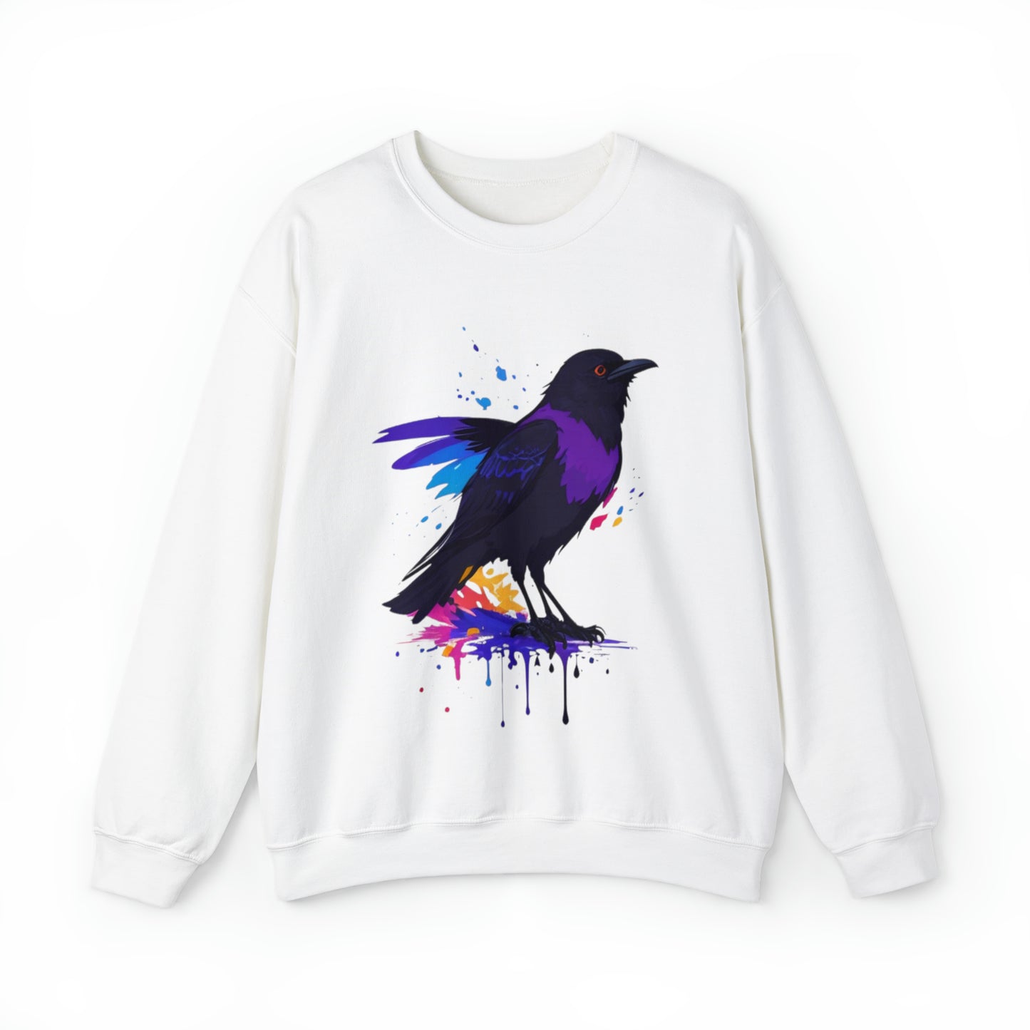 Yatagarasu: Thee Legged Crow Paint Splash Sweatshirt