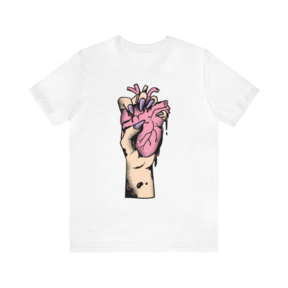 Halloween Ripped Out Heart Shirt