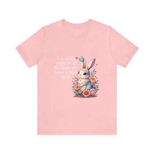 Bunny Grateful Quote Shirt