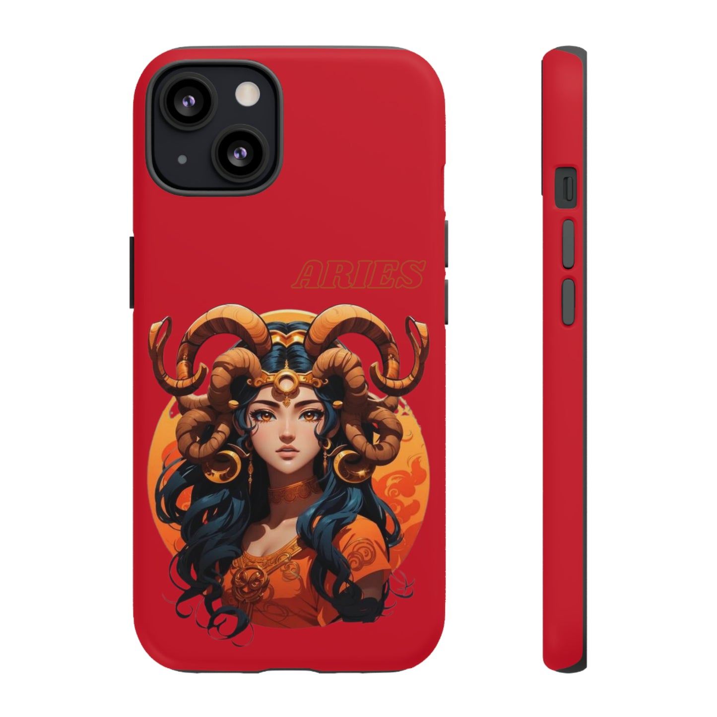 Zodiac Aries Manga Girl Phone Case