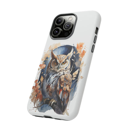 Owl Watercoloring Phone Case