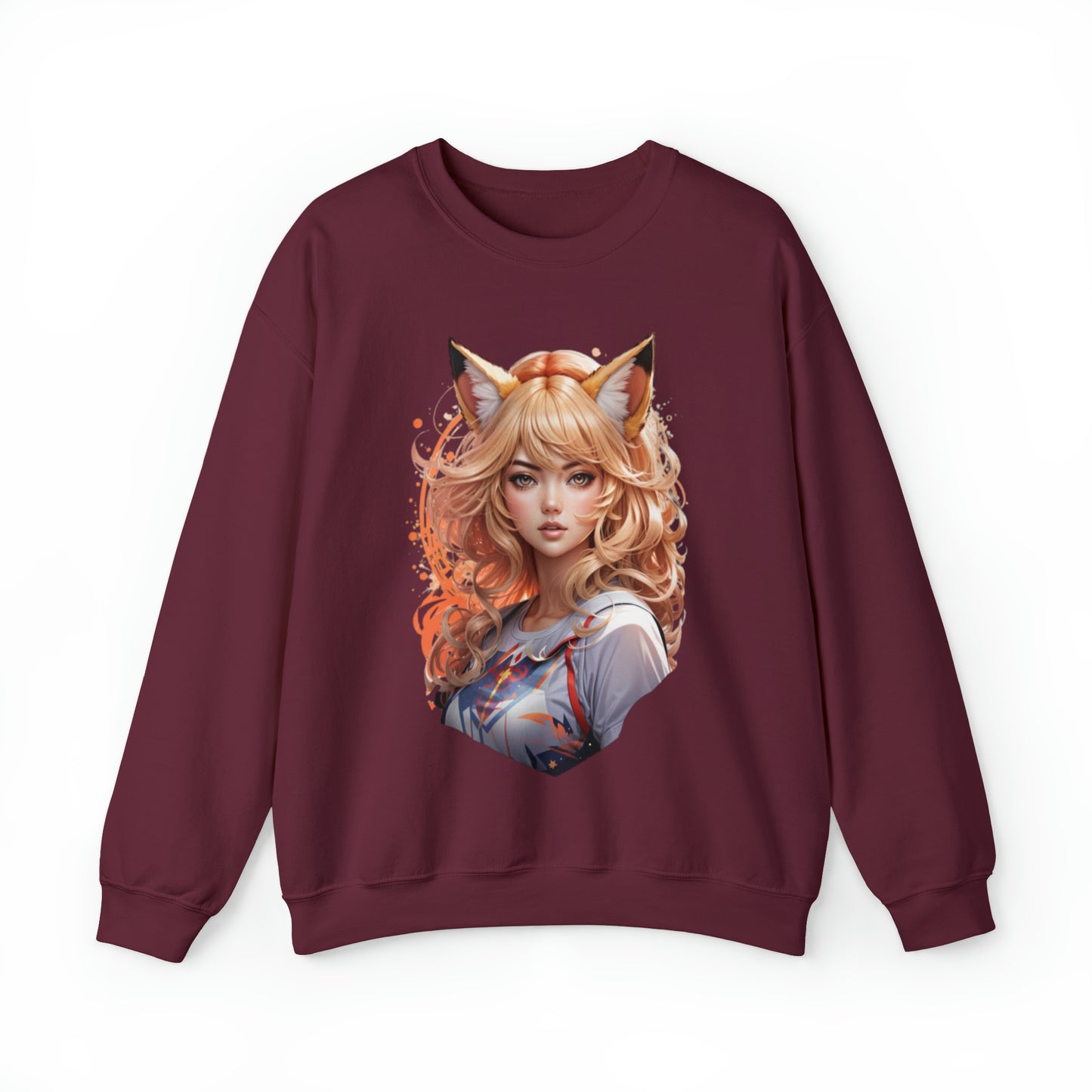 Kitsune: The Fox Semi Realism Sweatshirt