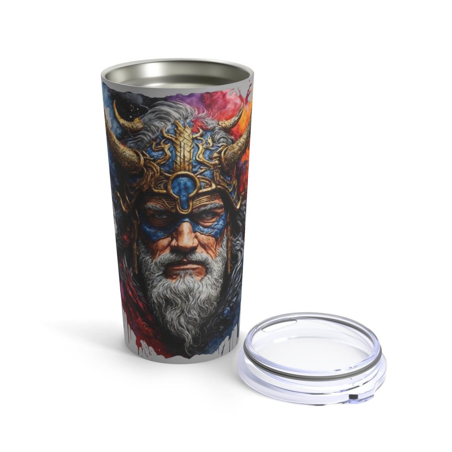 Odin Splatter Art Tumbler