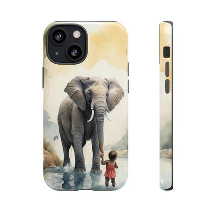 Elephant Watercoloring Phone Case