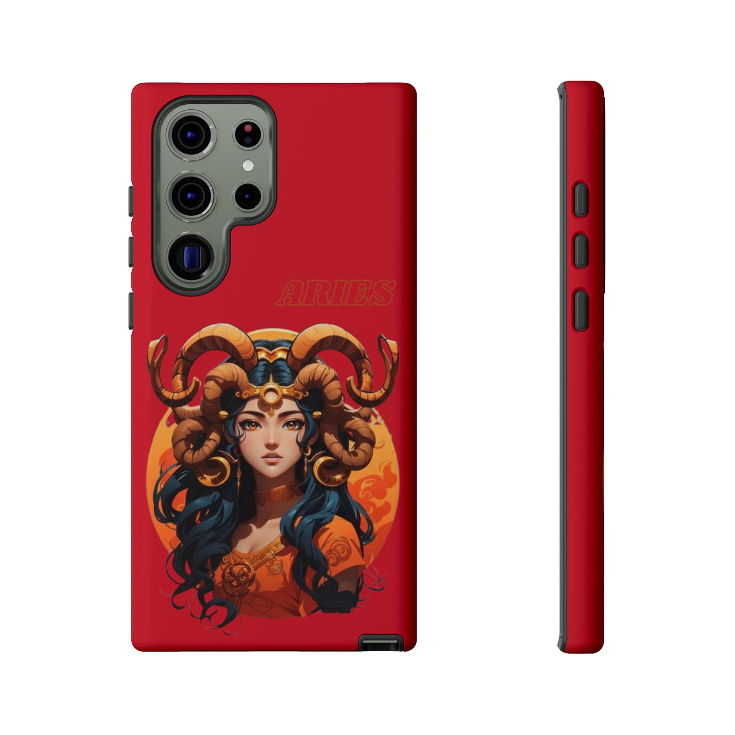 Zodiac Aries Manga Girl Phone Case