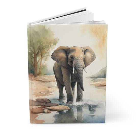 Elephant Watercoloring Journal