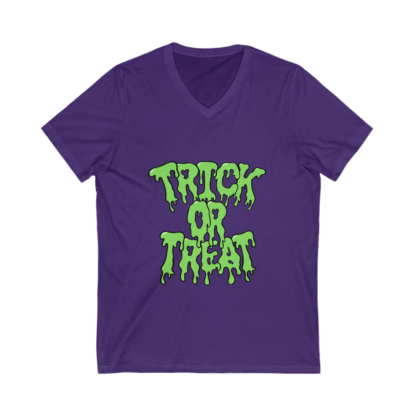 Halloween Trick Or Treat V-Neck Shirt