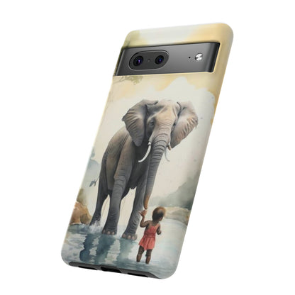 Elephant Watercoloring Phone Case