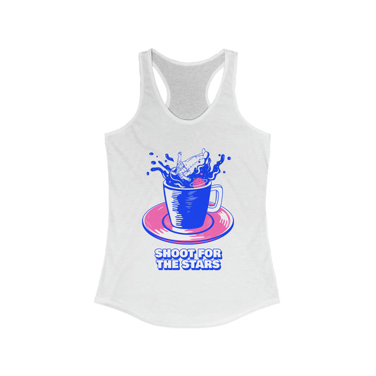 Astronaut Shoot For The Stars Tank Top