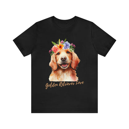 Dog Golden Retriever Love Shirt