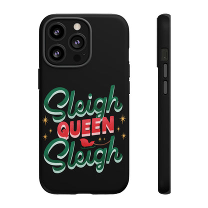 Christmas Sleigh Queen Quote Phone Case