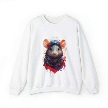 Rat Splatter Art Sweatshirt