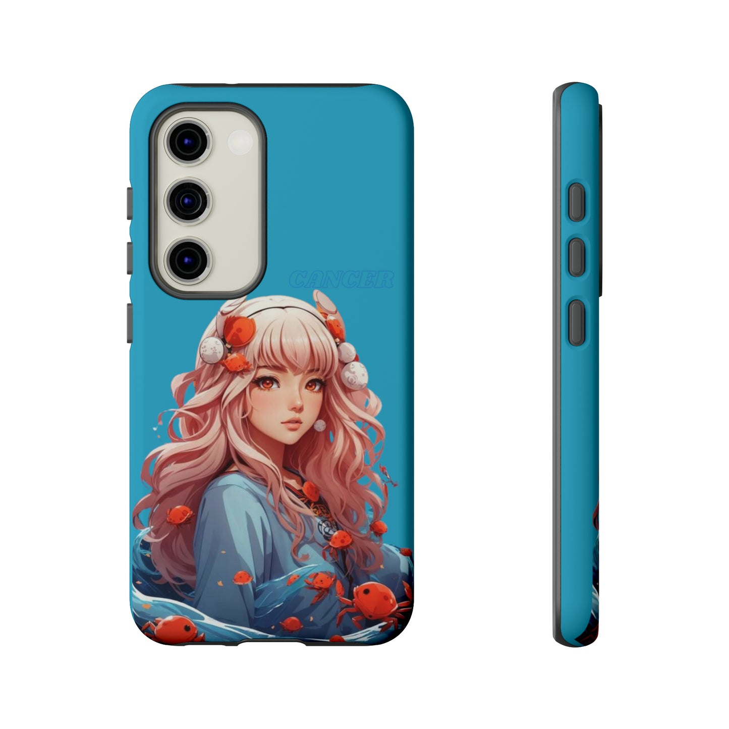 Zodiac Cancer Manga Girl Phone Case