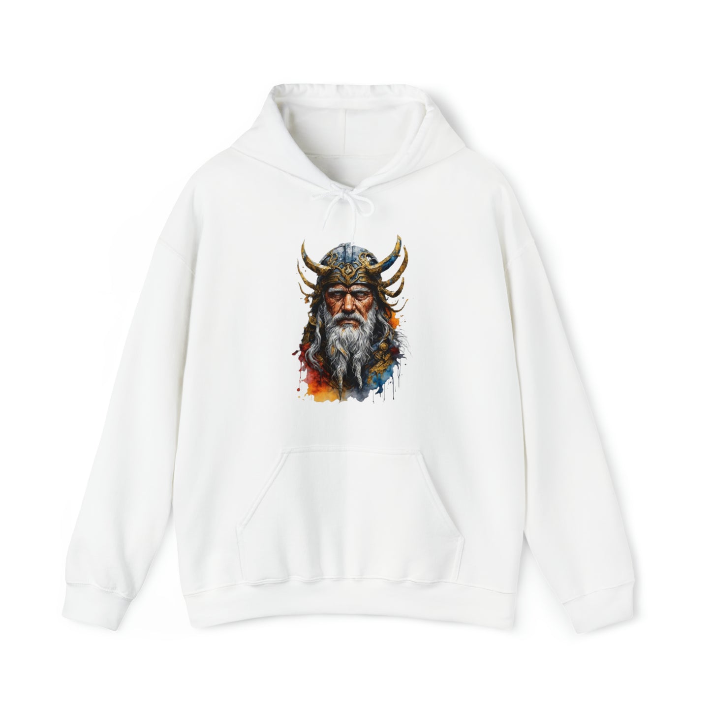 Odin Splatter Art Hoodie