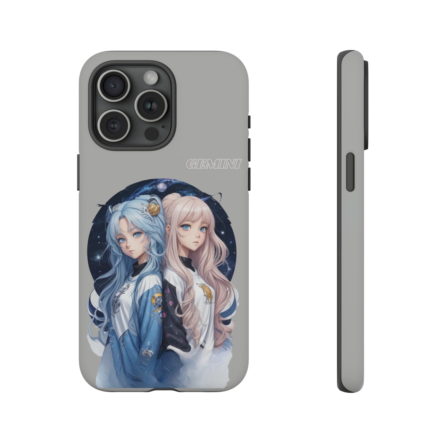 Zodiac Gemini Manga Girl Phone Case