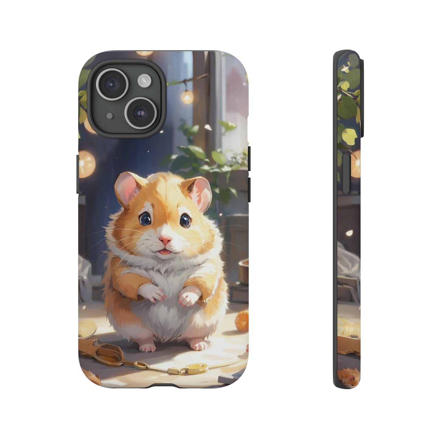 Hamster Watercoloring Phone Case