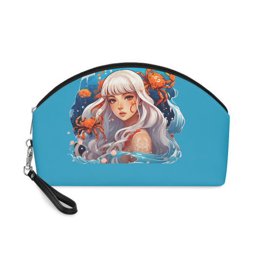 Zodiac Cancer Manga Girl Makeup Bag