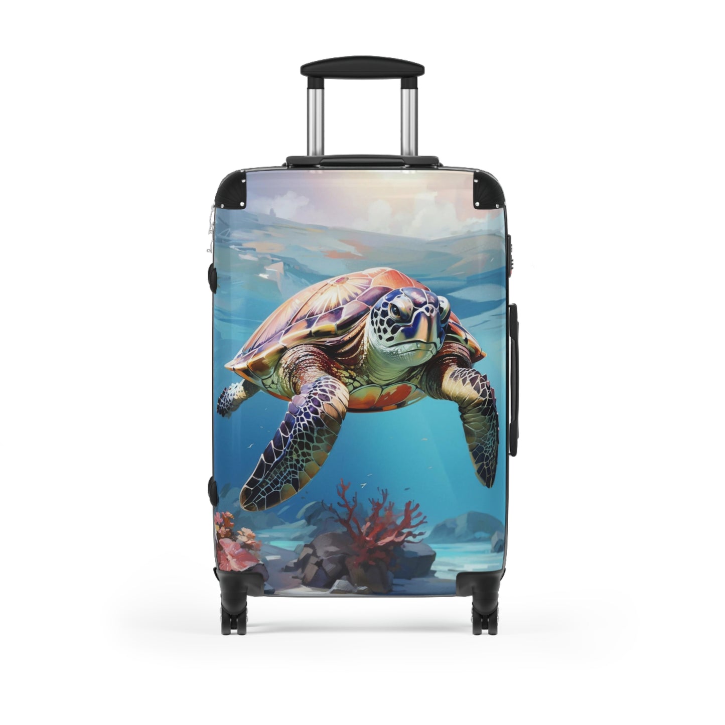 Turtle Semi Realism Suitcase