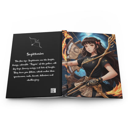 Zodiac Sagittarius Manga Girl Journal