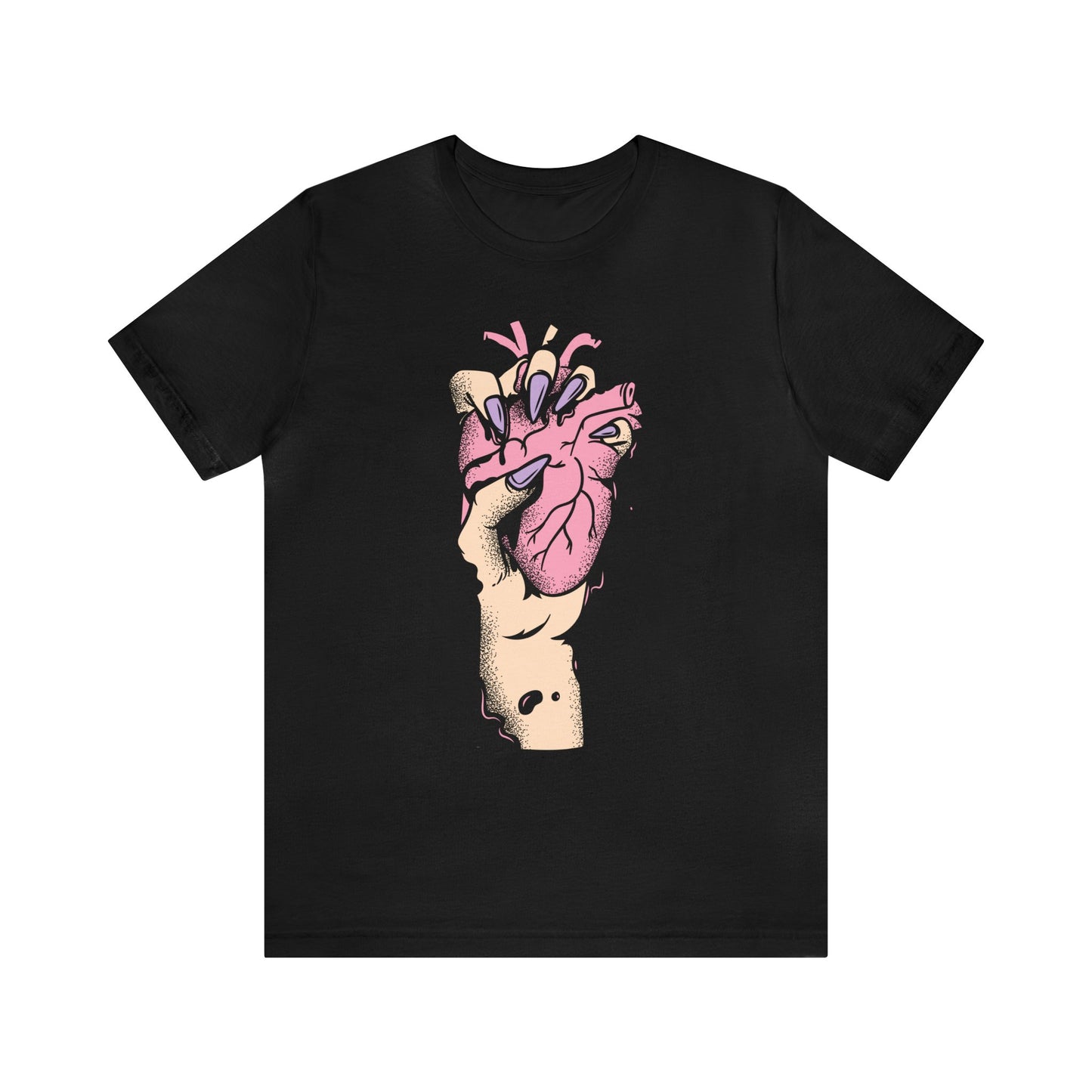 Halloween Ripped Out Heart Shirt