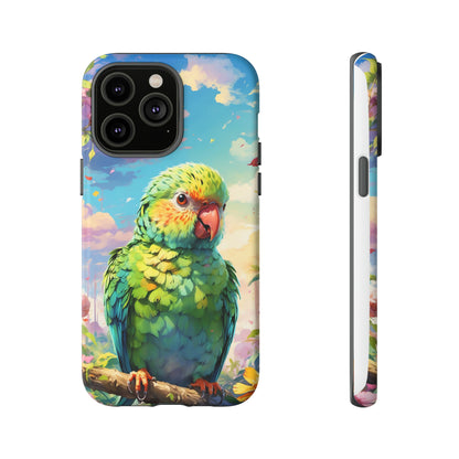 Parakeet Semi Realism Phone Case