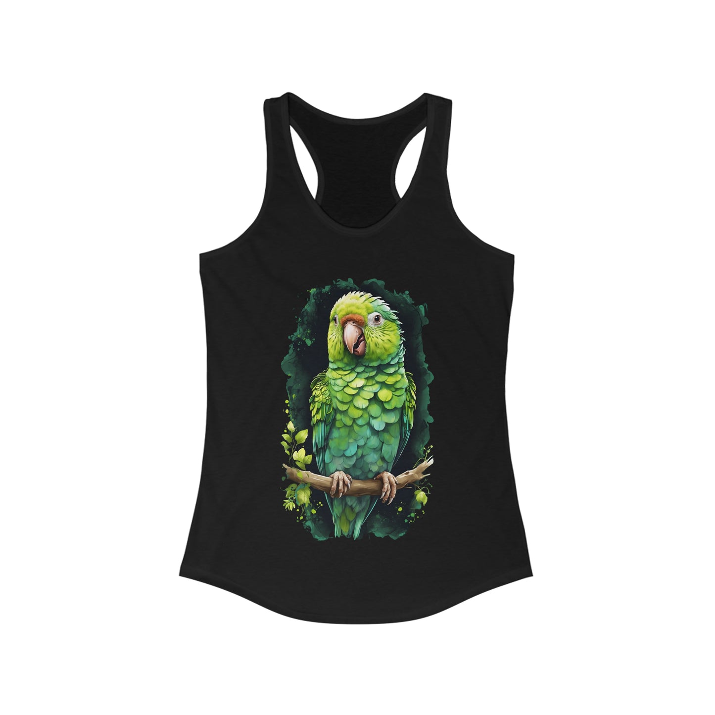 Parakeet Semi Realism Tank Top