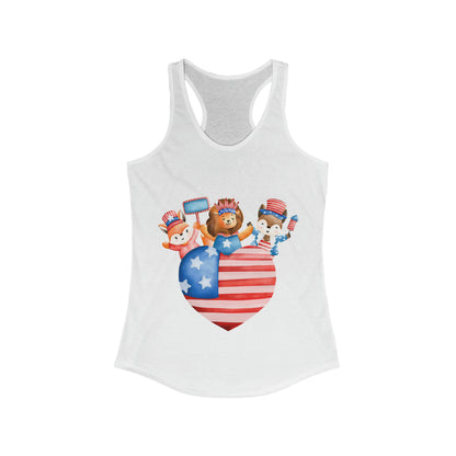 American Animal Heart Tank Top