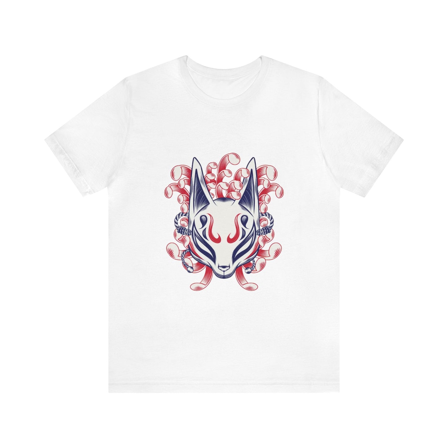 Kitsune: The Fox Mask Vector Illustration Shirt