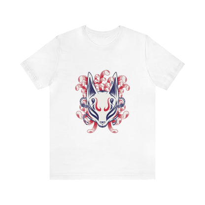 Kitsune: The Fox Mask Vector Illustration Shirt