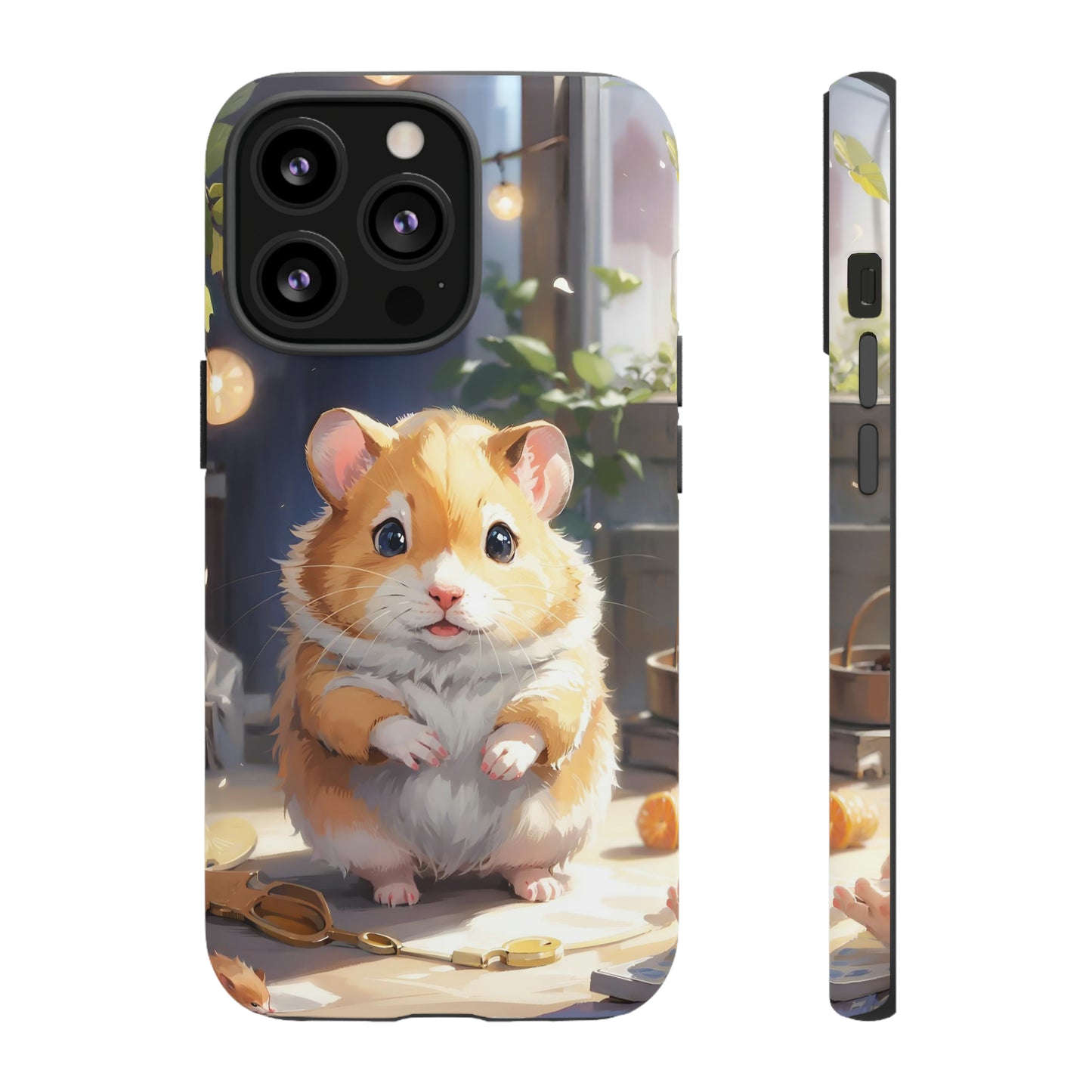 Hamster Watercoloring Phone Case