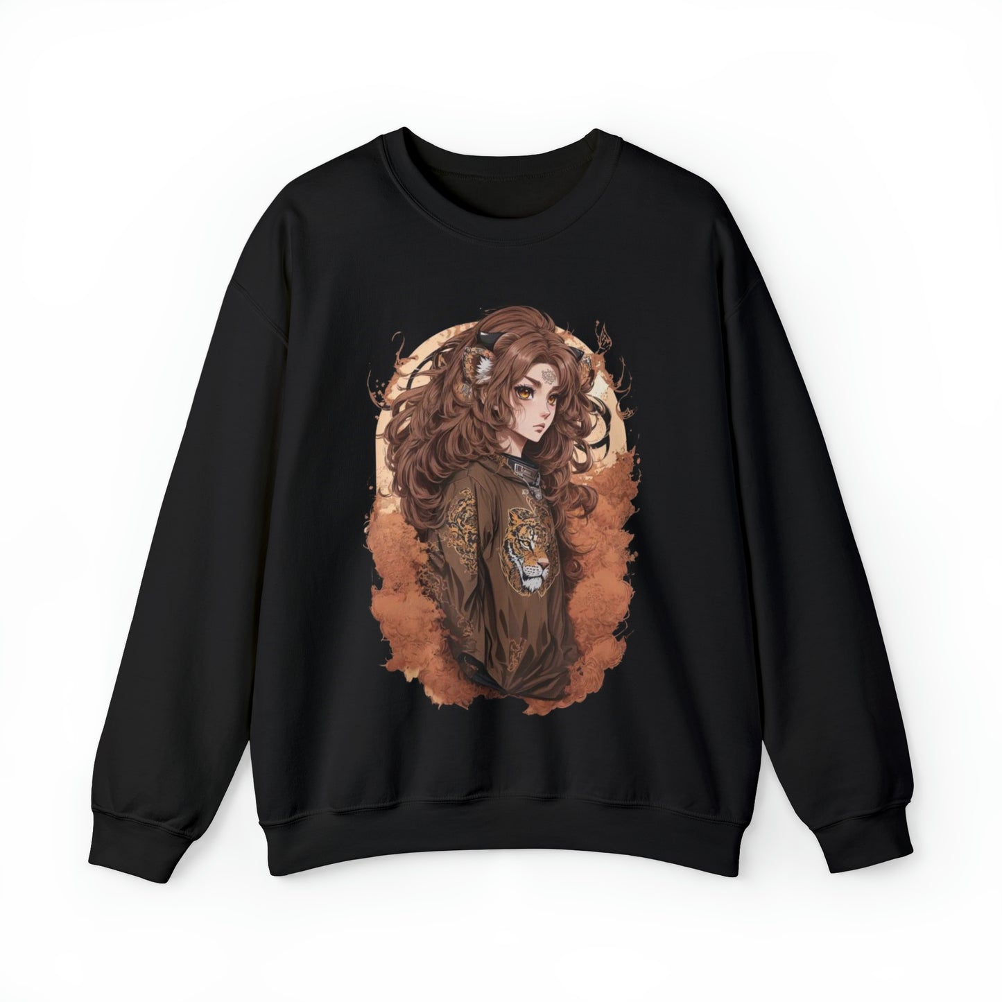 Zodiac Leo Manga Girl Sweatshirt