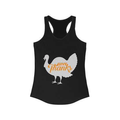 Turkey Give Thanks Tank Top