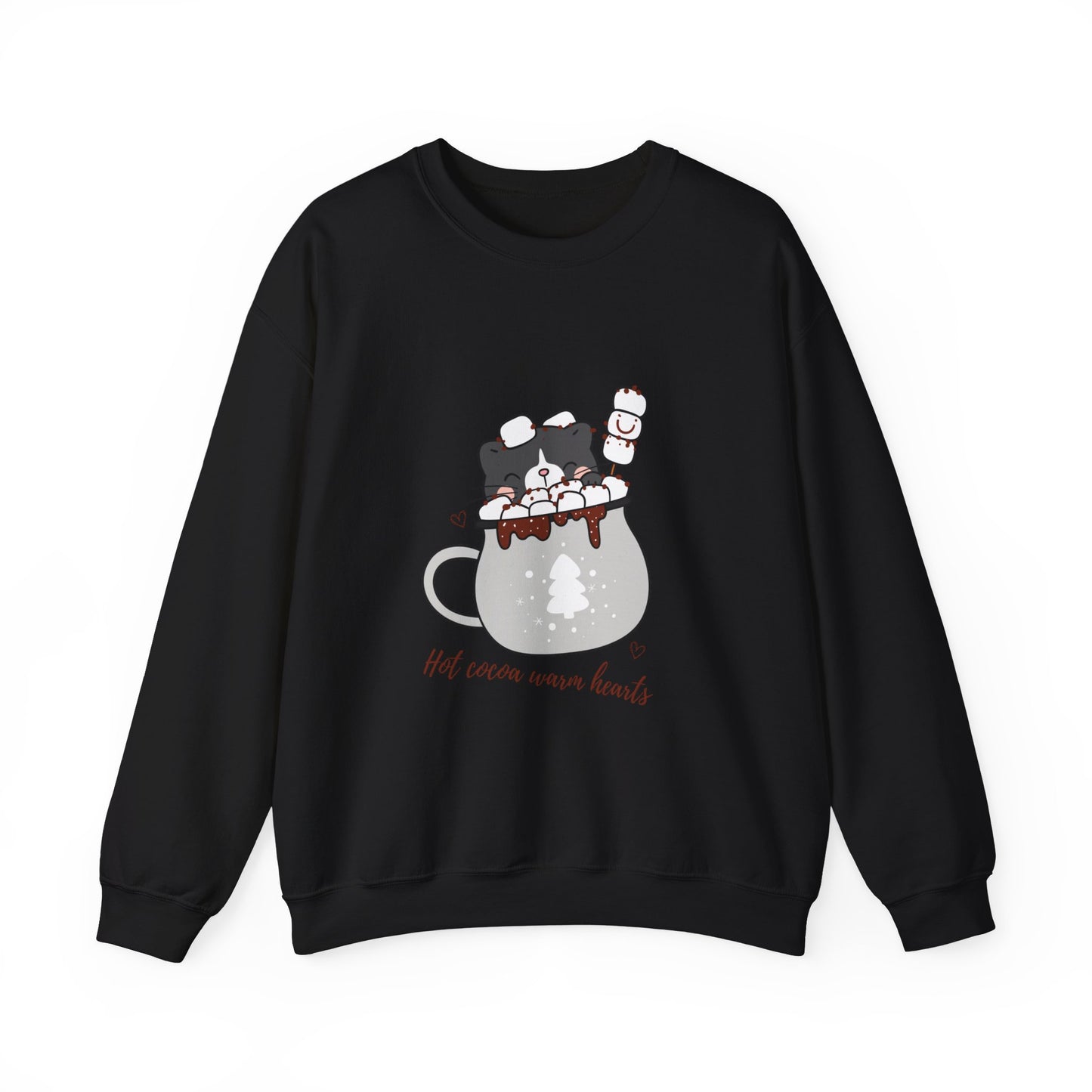 Christmas Hot Cocao Quote Sweatshirt