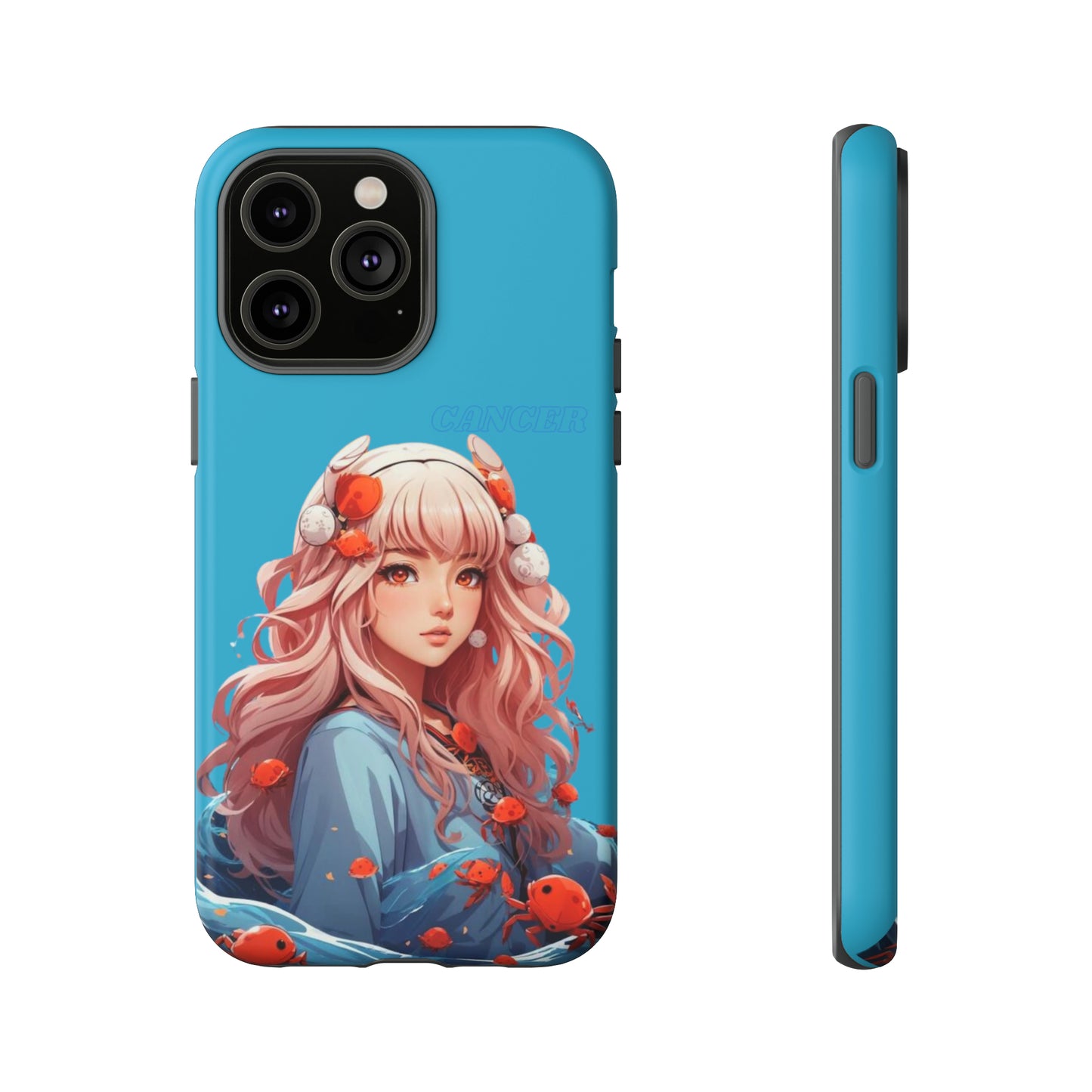 Zodiac Cancer Manga Girl Phone Case