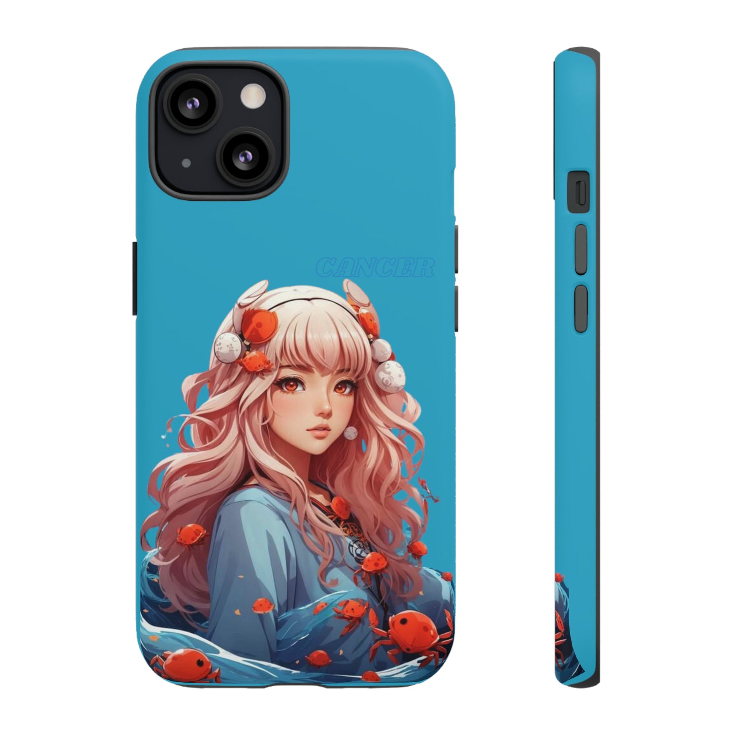 Zodiac Cancer Manga Girl Phone Case