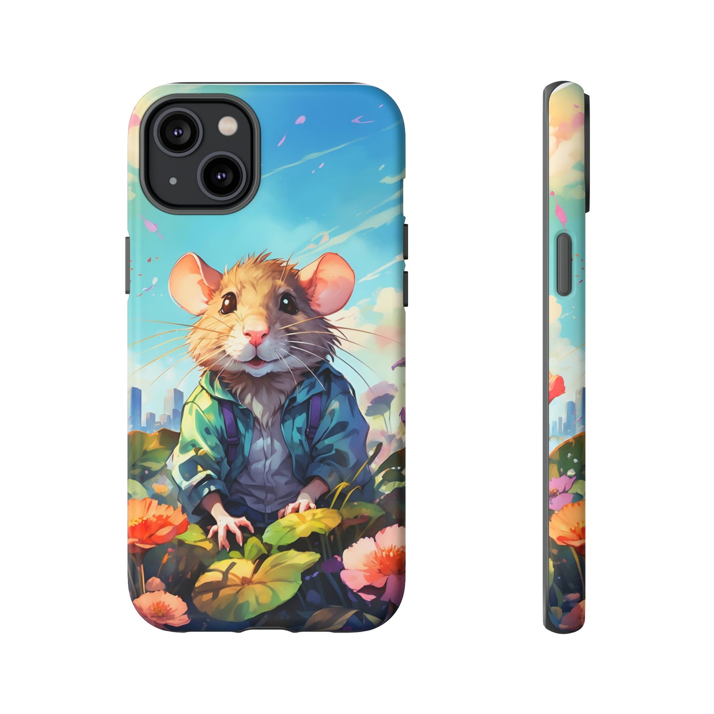 Rat Watercoloring Phone Case