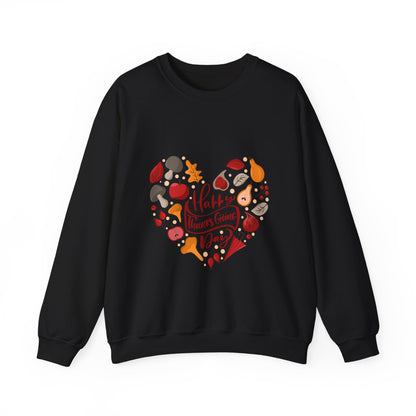 Happy Thanksgiving Day Heart Sweatshirt