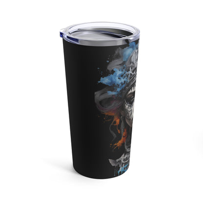 Hel Splatter Art Tumbler