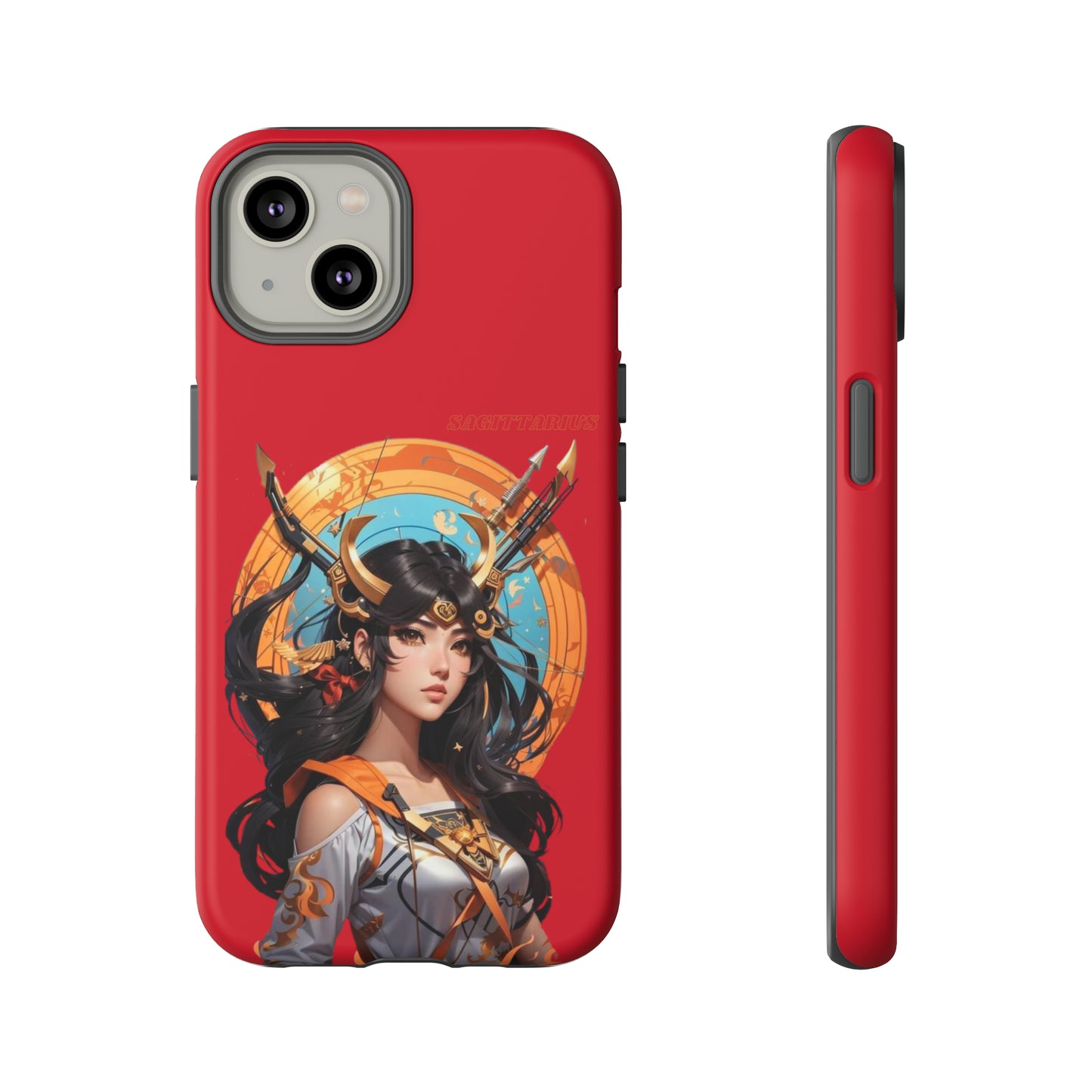 Zodiac Sagittarius Manga Girl Phone Case