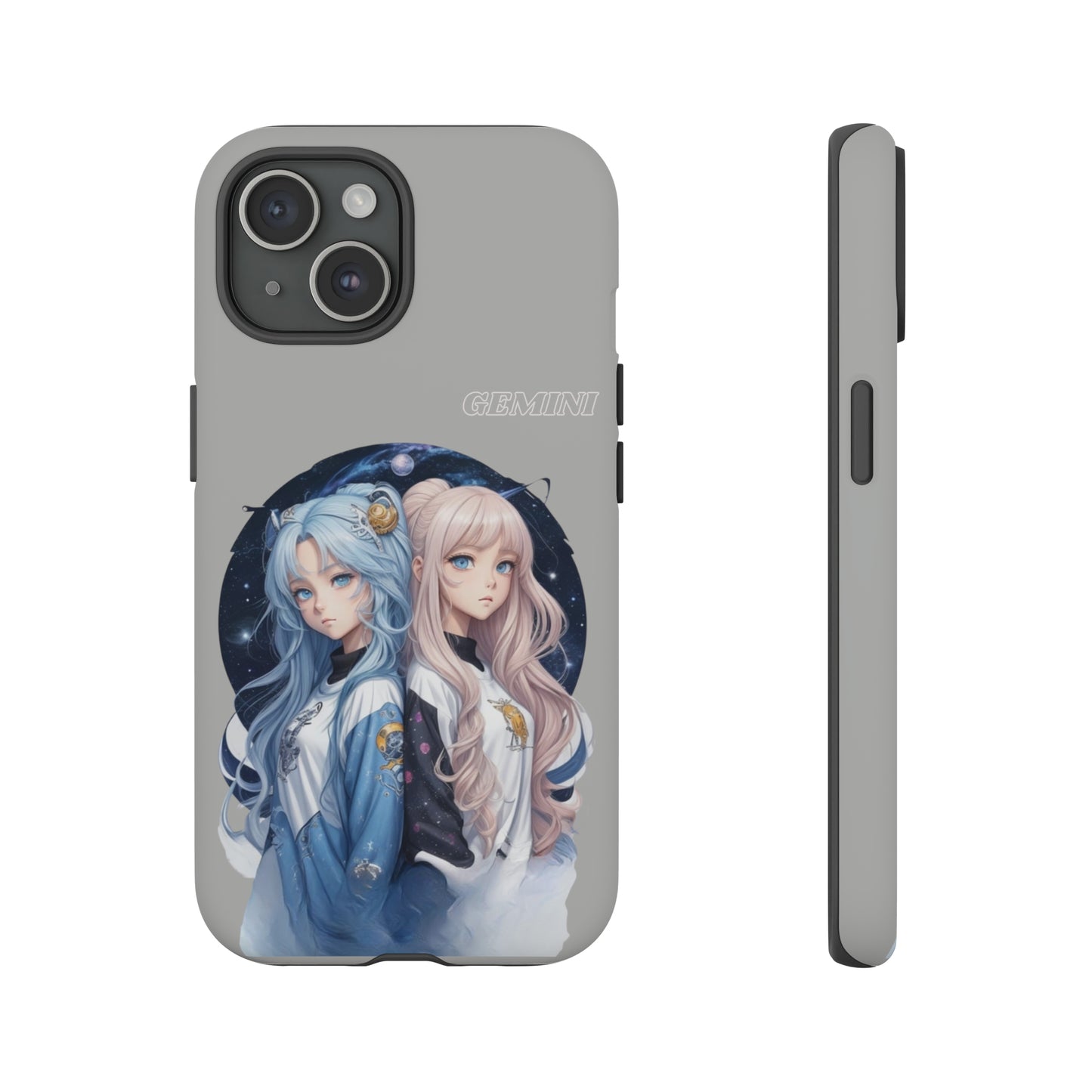 Zodiac Gemini Manga Girl Phone Case