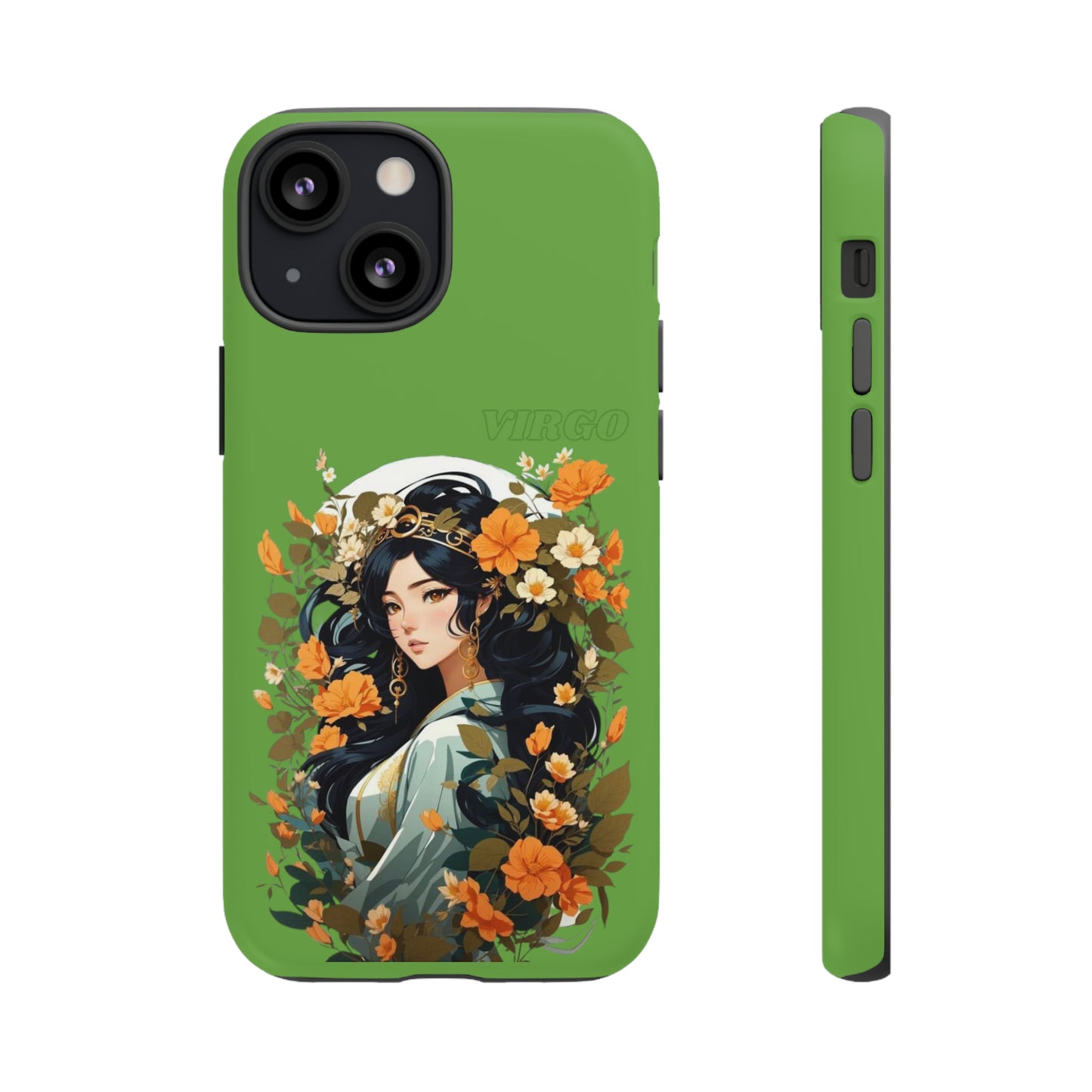 Zodiac Virgo Manga Girl Phone Case