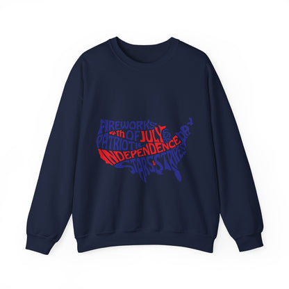 Fireworks 4th Of July Sweatshirt