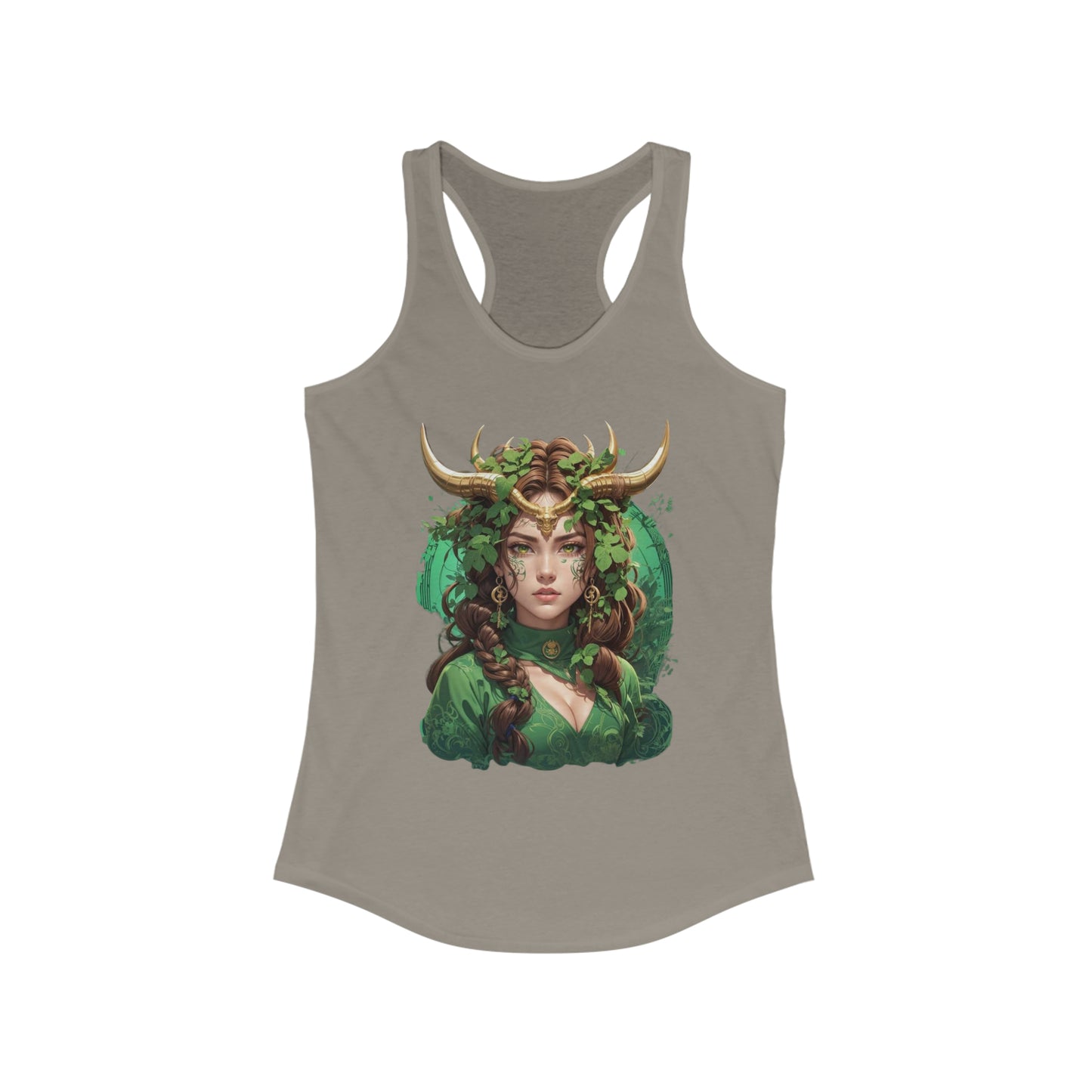 Zodiac Taurus Manga Girl Tank Top