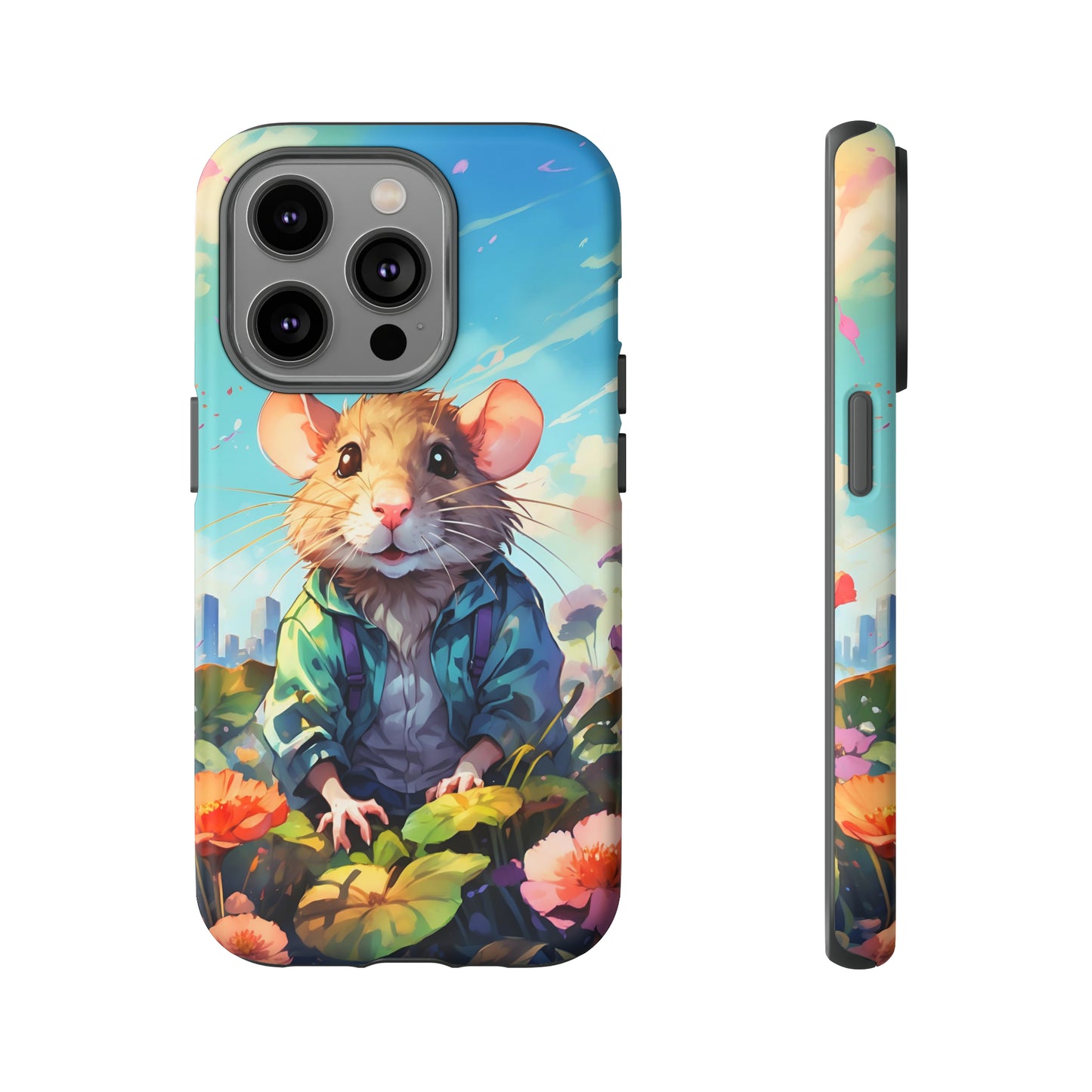 Rat Watercoloring Phone Case