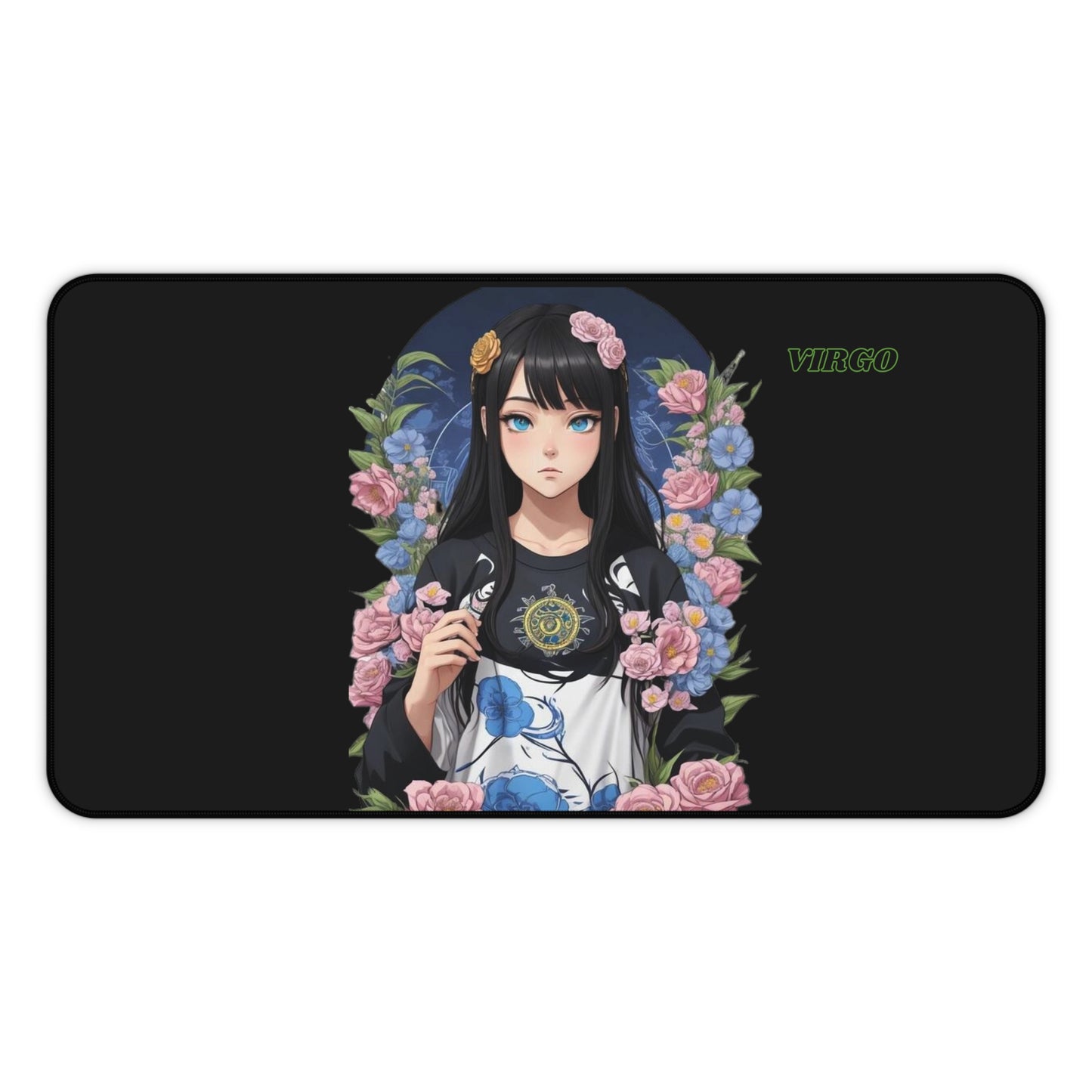 Zodiac Virgo Manga Girl Desk Mat