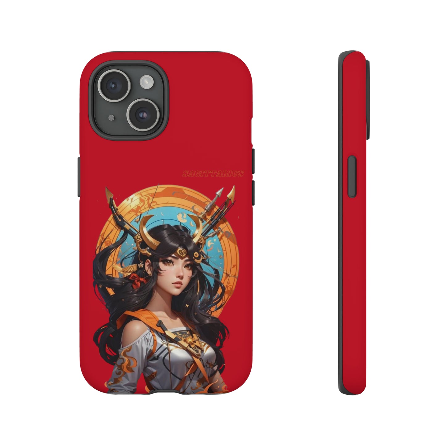 Zodiac Sagittarius Manga Girl Phone Case