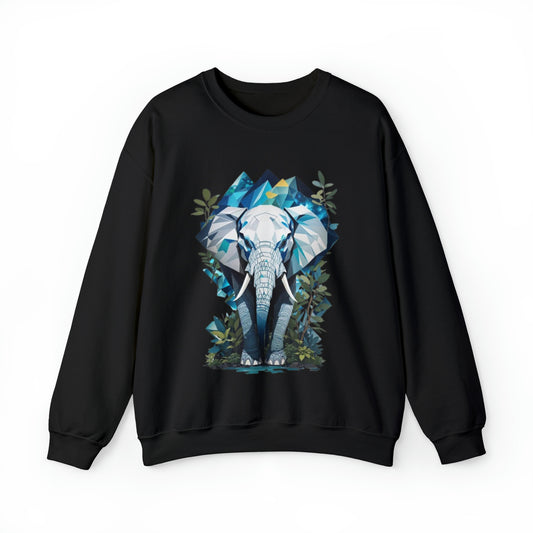 Elephant Geometric Sweatshirt